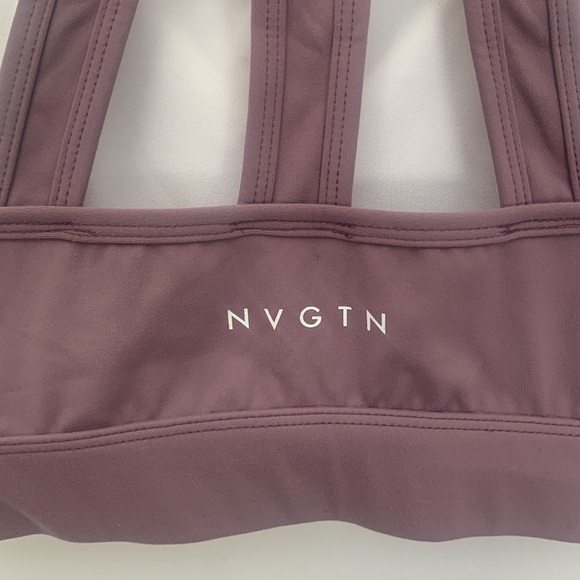 NVGTN Sports Bra Padded Lavender Size Small - Picture 3 of 10
